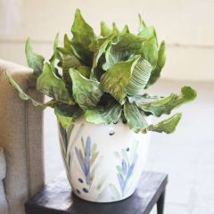 Hand Painted Ceramic Pot Planter