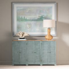 Sea Wash Shutter Door Side Cabinet
