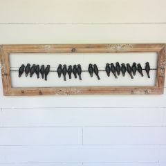 Birds on Wire Wall Art