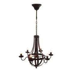 6 Light Rustic Chandelier