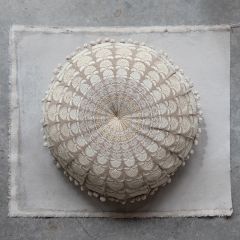 Fan Pattern Round Pillow