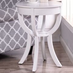 Round Farmhouse Side Table