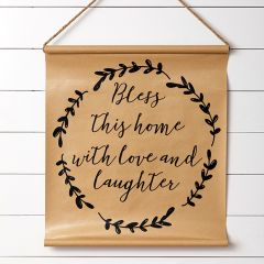 Bless This Home Scroll