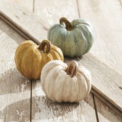 Decorative Mini Pumpkin Set of 3