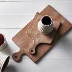 Gray Wash Cutting Boards Set of 2