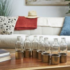 7 Bottle Vase Adjustable Centerpiece