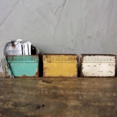 Magnetic Metal Boxes Set of 3