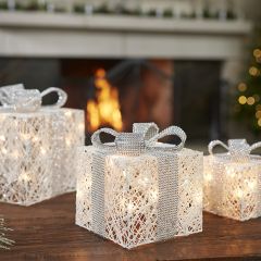 LED Decorative Gift Boxes Set of 3