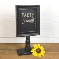 Wood Framed Tabletop Chalkboard