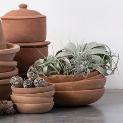 Simple Terracotta Bowl 10 Inch