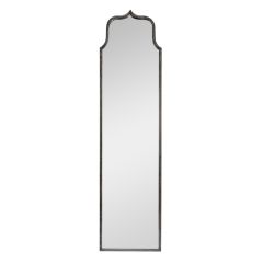 Elegant Floor Length Metal Framed Wall Mirror