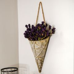 Metal Cone Wall Pocket