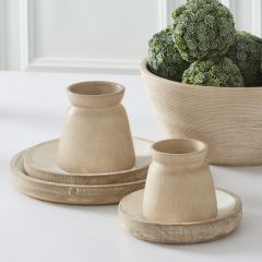Minimalist Terracotta Pots Set of 2
