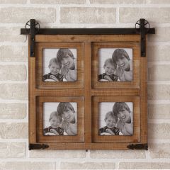 Rolling Door Collage Frame