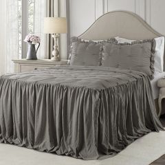 Pintuck Bedspread Set