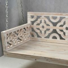 Geometric Porch Swing