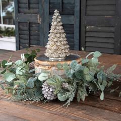 Winter Pine and Eucalyptus Wreath
