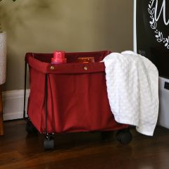 Rolling Canvas Cart