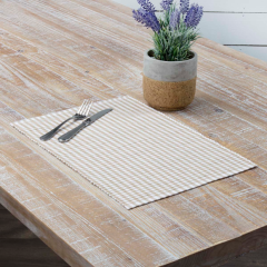 Ribbed Gingham Placemat Set of 6