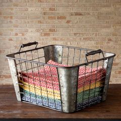 Vintage Style Metal Mail Bin