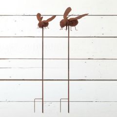 Bee Garden Decor Or Wall Décor Set of 2
