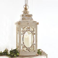 Fir Wood Rustic Farmhouse Lantern