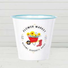 Flower Market Bucket Container