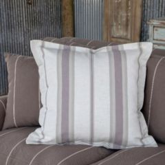 Pastel Striped Throw Pillow