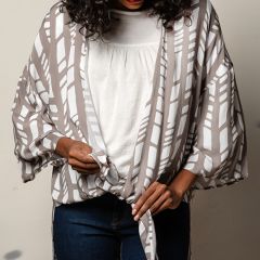 Tie Front Duster Top