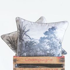 Landscape Print Throw Pillow