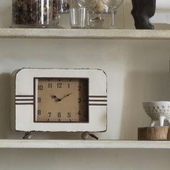 Modern Metal Market Clock