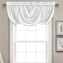 Elegant Drape Farmhouse Valance