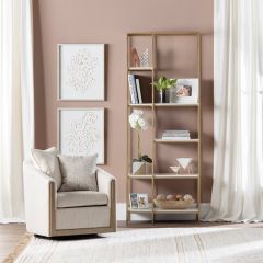Metal And Marble Display Stand