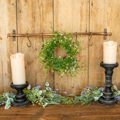 Rustic Curved Hook Rack