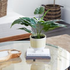Potted Faux Plant