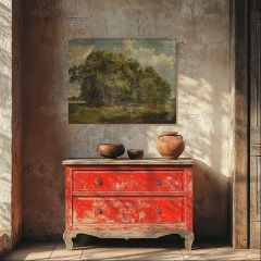 Patina Vie Griffith Cotton Canvas Print
