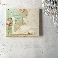 AFH Exclusive Lady Clementine Belgian Linen Wrapped Canvas