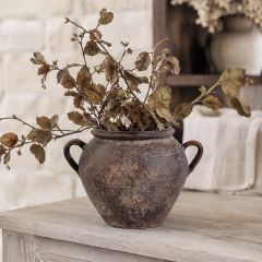 Aged Double Handle Creole Pot
