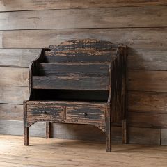 Aged Mercantile Display Cabinet