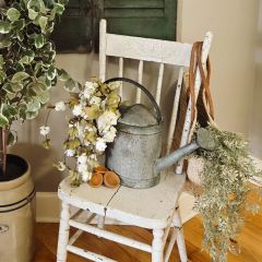 Aged Metal Watering Can