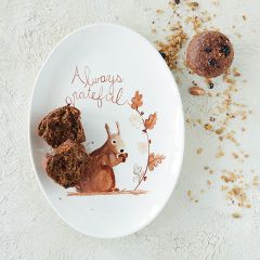 Always Grateful Squirrel Platter
