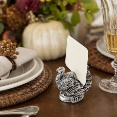 Arthur Court Turkey Placecard Holders Set of 4