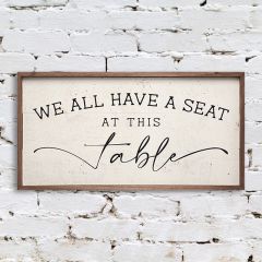 At This Table Wall Art