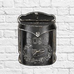 Dark Embossed Post Box