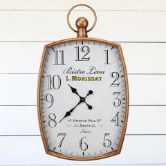 Bistro Leon Wall Clock