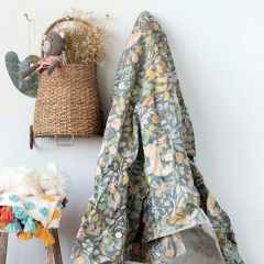 Floral And Deer Decorator Paper