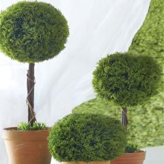 Potted Faux Topiary
