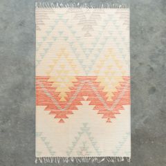 Kilim Fringe Accent Rug