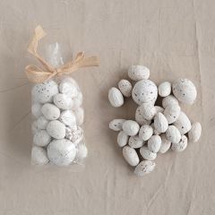 Bag Of Faux Eggs 90 Pieces