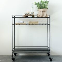 Metal 3 Tier Rolling Cart